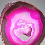 Free Standing Polished Agate - Pink   ~12.5x12cm