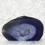 Free Standing Polished Agate - Purple ~14 x 9.5cm