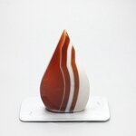 Free Standing Polished Agate - Red ~73x42mm
