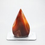 Free Standing Polished Agate - Red ~74x45mm