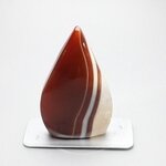 Free Standing Polished Agate - Red ~78x49mm
