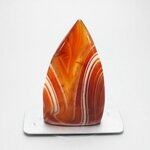 Carnelian Crystal Flame ~80x46mm