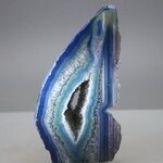 Free Standing Polished Agate - Turquoise ~105 x 52mm