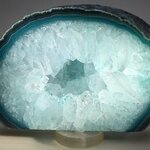 Free Standing Polished Agate - Turquoise ~85 x 125mm