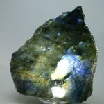 Free-standing Labradorite (Part Polished) ~97x92mm