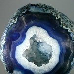 Freestanding Polished Agate - Blue ~9.3 x 8.9cm