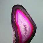 Freestanding Polished Agate - Pink ~12.3 x 7.3cm