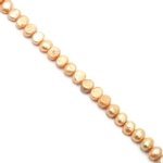 Freshwater Pearl Beads - 8mm Peach