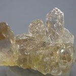 Gold Rutile Quartz Crystal Cluster ~5 x 3 cm