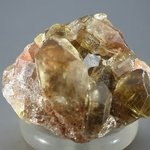 Gold Rutile Quartz Crystal Cluster ~5 x 4 cm