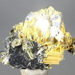 Golden Rutile with Hematite Healing Mineral ~33mm