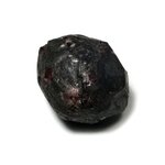 Graphite on Almandine Garnet Healing Crystal