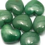 Green Aventurine Crystal Heart ~45mm