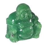 Green Aventurine Sitting Buddha Statue