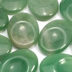 Green Aventurine Thumb Stone ~40mm