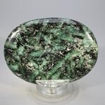 Green Chromium Mica Palm Stone (Extra Grade) ~70x50mm
