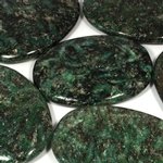 Green Chromium Mica Palm Stone ~70x50mm