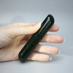 Green Goldstone Crystal Massage Wand ~100mm