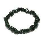 Green Goldstone Gemstone Chip Bracelet