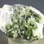 Green Tourmaline and Lepidolite Healing Crystal ~53mm