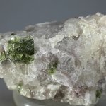 Green Tourmaline and Lepidolite Healing Crystal ~55mm