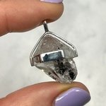 Herkimer Diamond Healing Crystal Pendant  ~22mm