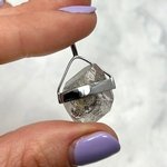 Herkimer Diamond Healing Crystal Pendant  ~22mm