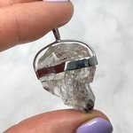 Herkimer Diamond Healing Crystal Pendant  ~29mm