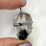 Herkimer Diamond Healing Crystal Pendant  ~34mm