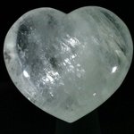 Honey Calcite Crystal Heart ~57mm