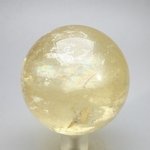 Honey Calcite Crystal Sphere ~ 69mm