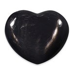Hypersthene Crystal Heart  ~40mm