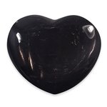 Hypersthene Crystal Heart  ~40mm