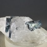 Indicolite (Blue Tourmaline) Quartz Crystal ~43mm