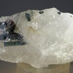 Indicolite (Blue Tourmaline) Quartz Crystal ~52mm