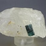 Indicolite (Blue Tourmaline) Quartz Crystal ~62mm