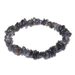 Iolite Gemstone Chip Bracelet