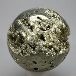 Iron Pyrite Crystal Sphere ~46mm