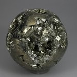 Iron Pyrite Crystal Sphere ~65mm