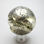 Iron Pyrite Crystal Sphere ~67mm