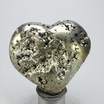 Iron Pyrite Heart ~53x50mm