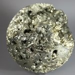 Iron Pyrite Part Polished Crystal Sphere ~12cm