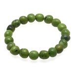 Jade Crystal Bead Bracelet