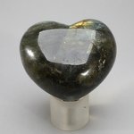 Labradorite Crystal Heart ~45mm