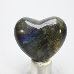 Labradorite Crystal Heart ~45mm