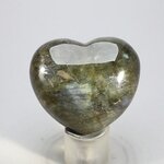 Labradorite Crystal Heart ~45mm