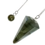 Labradorite Crystal Pendulum