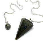 Labradorite Crystal Pendulum