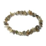 Labradorite Gemstone Chip Bracelet