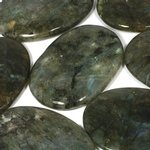 Labradorite Palm Stone ~70x50mm